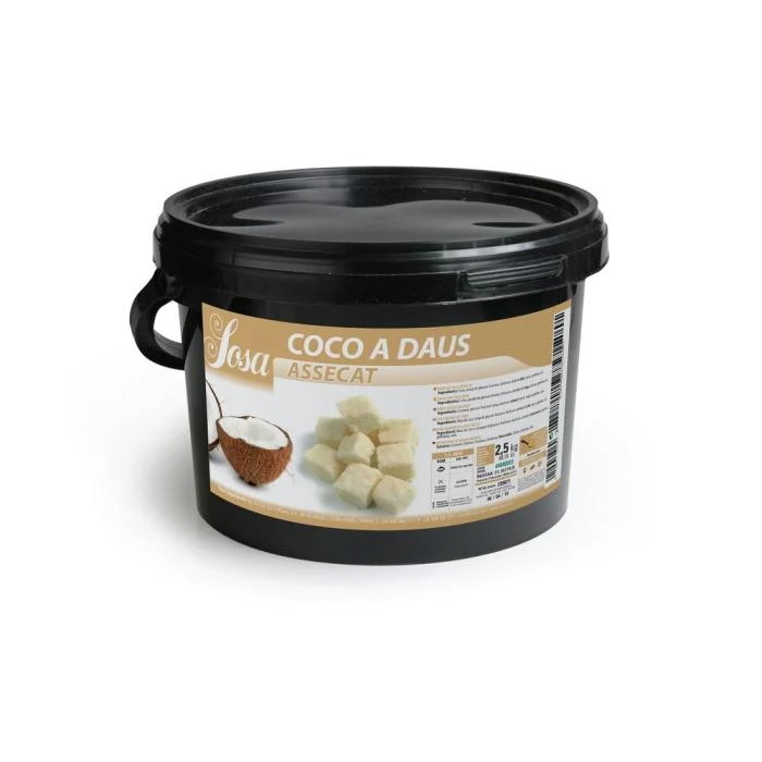 Kokosnöt i tärningar – 2,5 kg