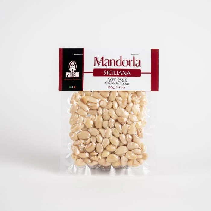 Skalade mandlar från Sicilien - 100g
