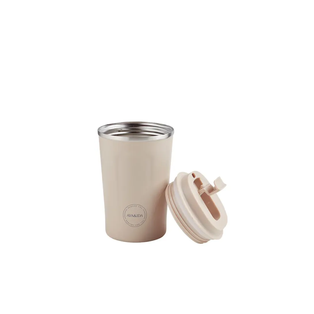 AYA&IDA CUP2GO 380 ml | Cream Taupe