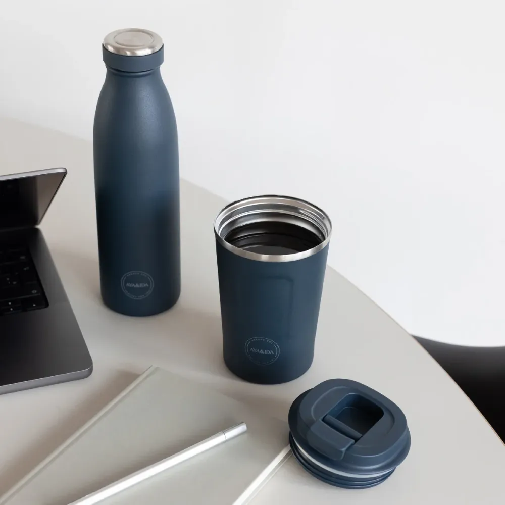 AYA&IDA CUP2GO 380 ml | Indigo Blue