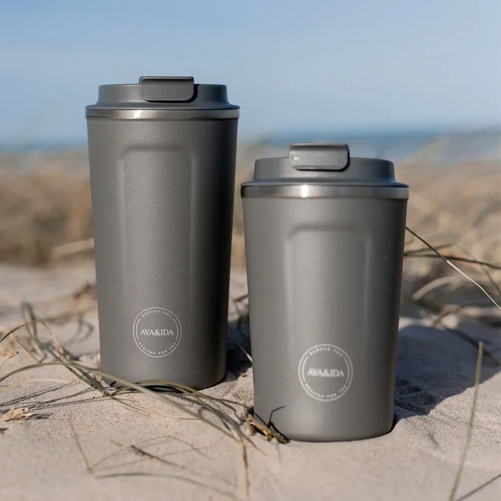 AYA&IDA CUP2GO 380 ml | Onyx Grey