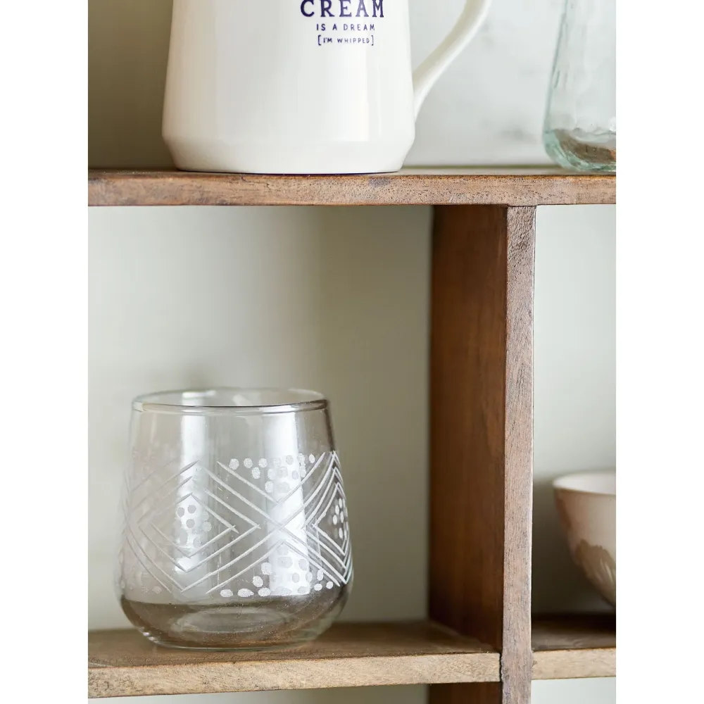 Bloomingville Kiyomi Dricksglas Kristall Återvunnet Glas 32 cl