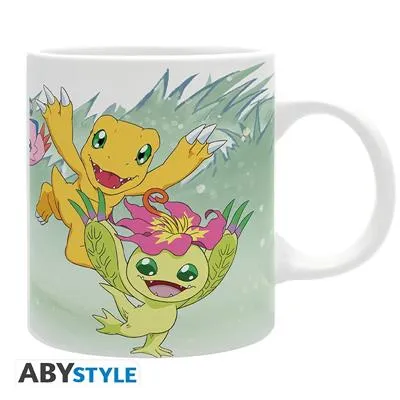 DIGIMON - Mug - 320 ml - "Departure" - subli Powder Coat Finish