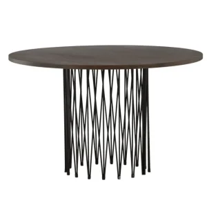 Matbord Venture Home Stone round Runt 120 cm Onyx / Mocca