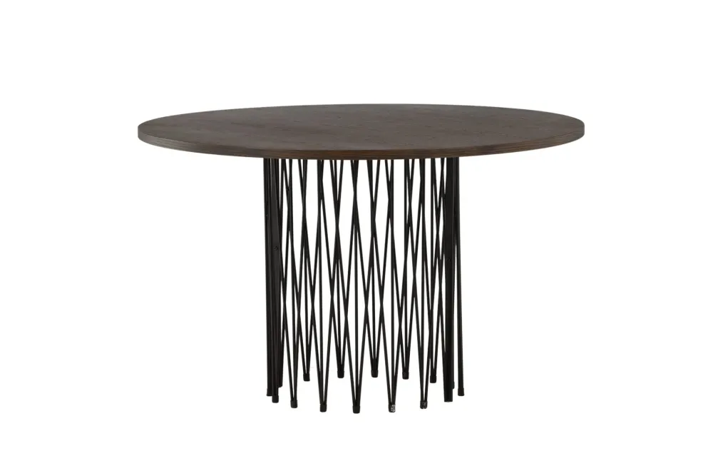 Matbord Venture Home Stone round Runt 120 cm Onyx / Mocca
