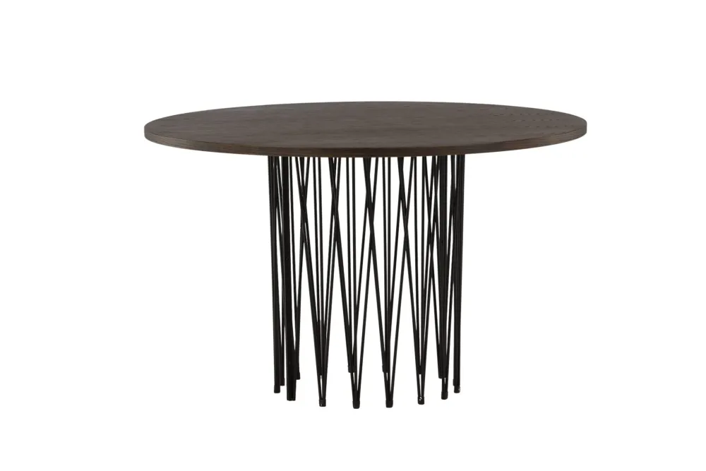 Matbord Venture Home Stone round Runt 120 cm Onyx / Mocca
