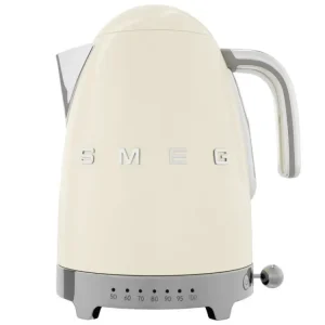 Smeg Vattenkokare med temperaturkontroll KLF04CREU 1,7 l, gräddvit