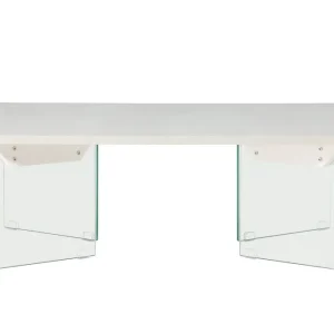 Soffbord Venture Home Ester 120x80x42 cm Glas/Betong-look