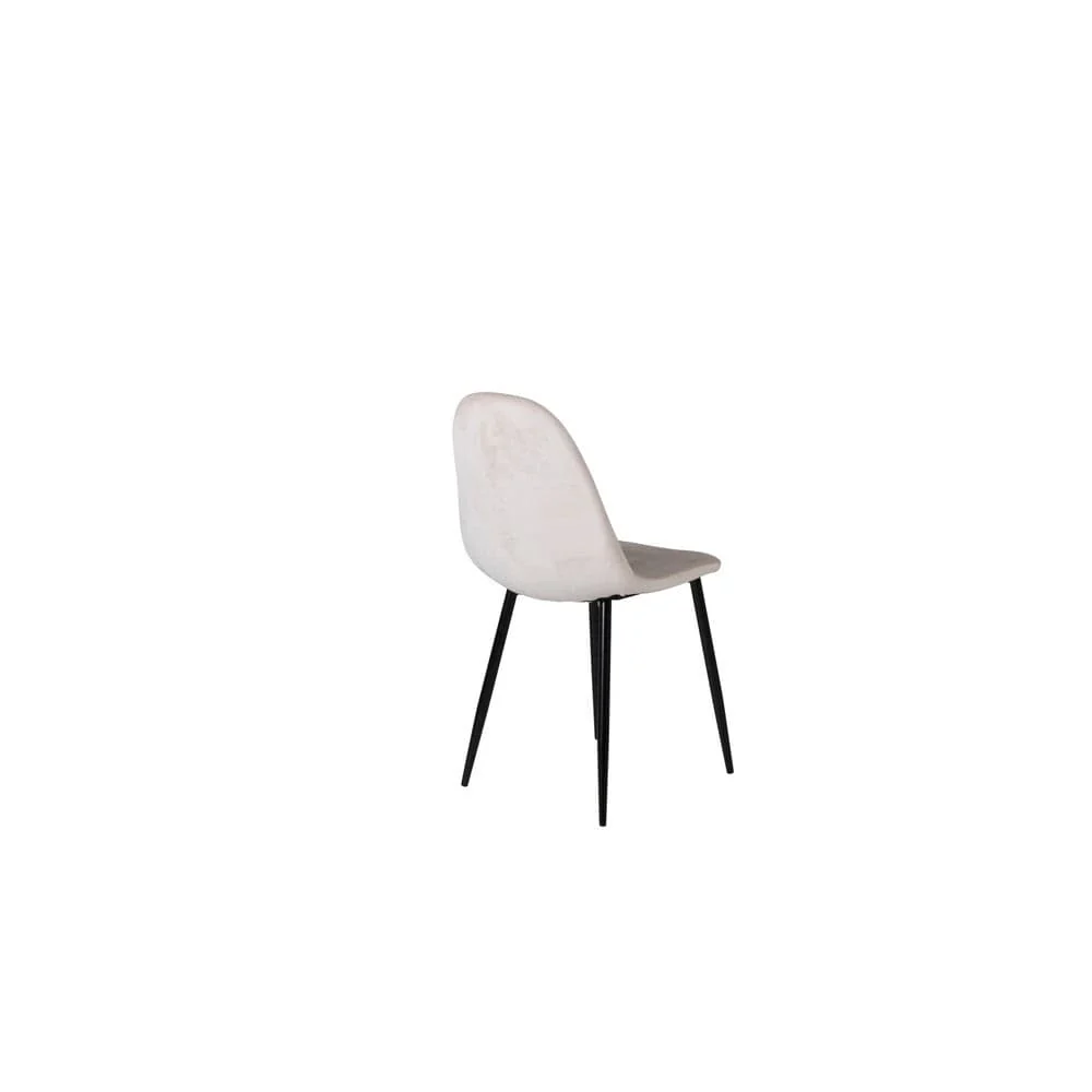 Venture Home Matstol Polar Sammet twin-pack Beige