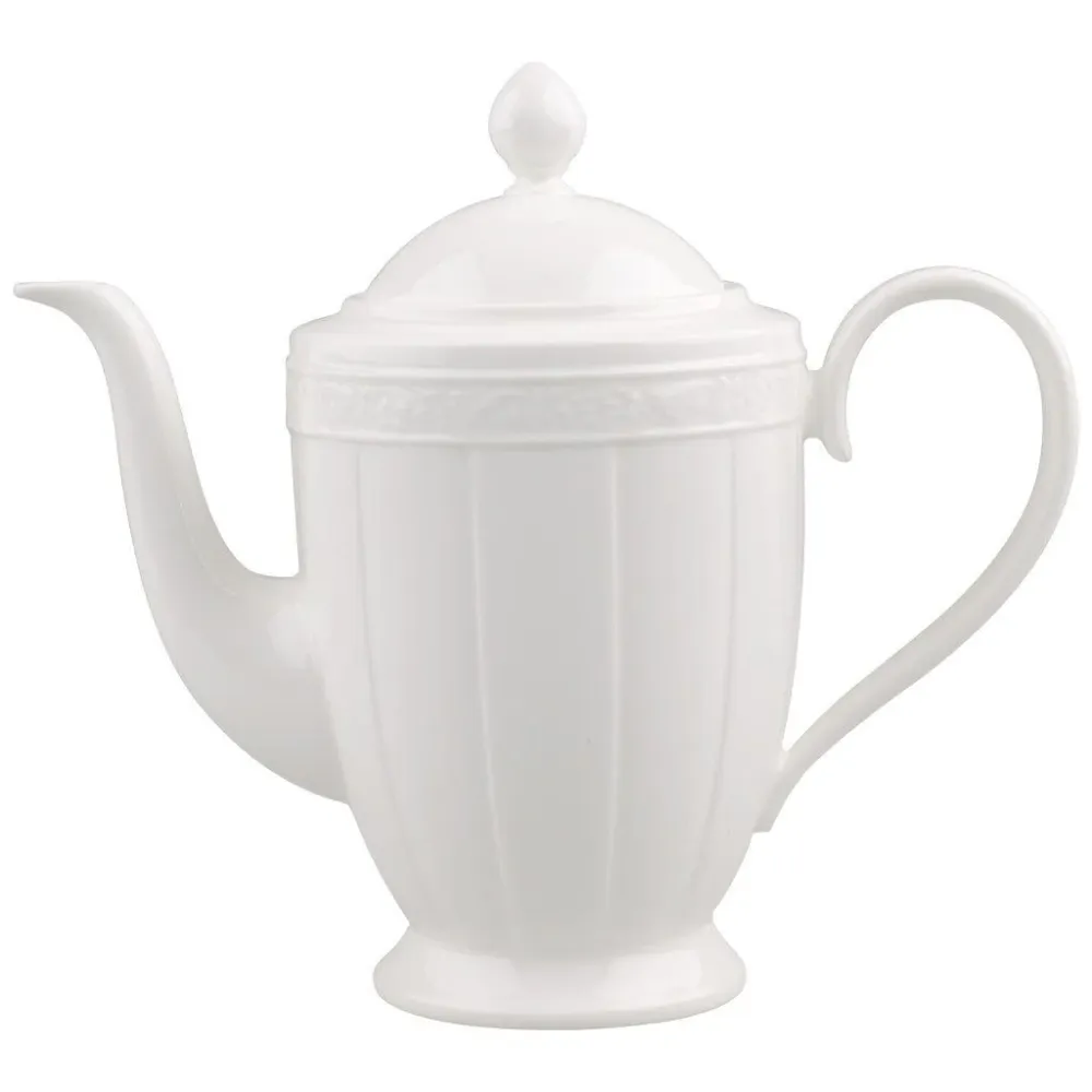Villeroy & Boch White Pearl Kaffekanna 6 pers. 1.2 l