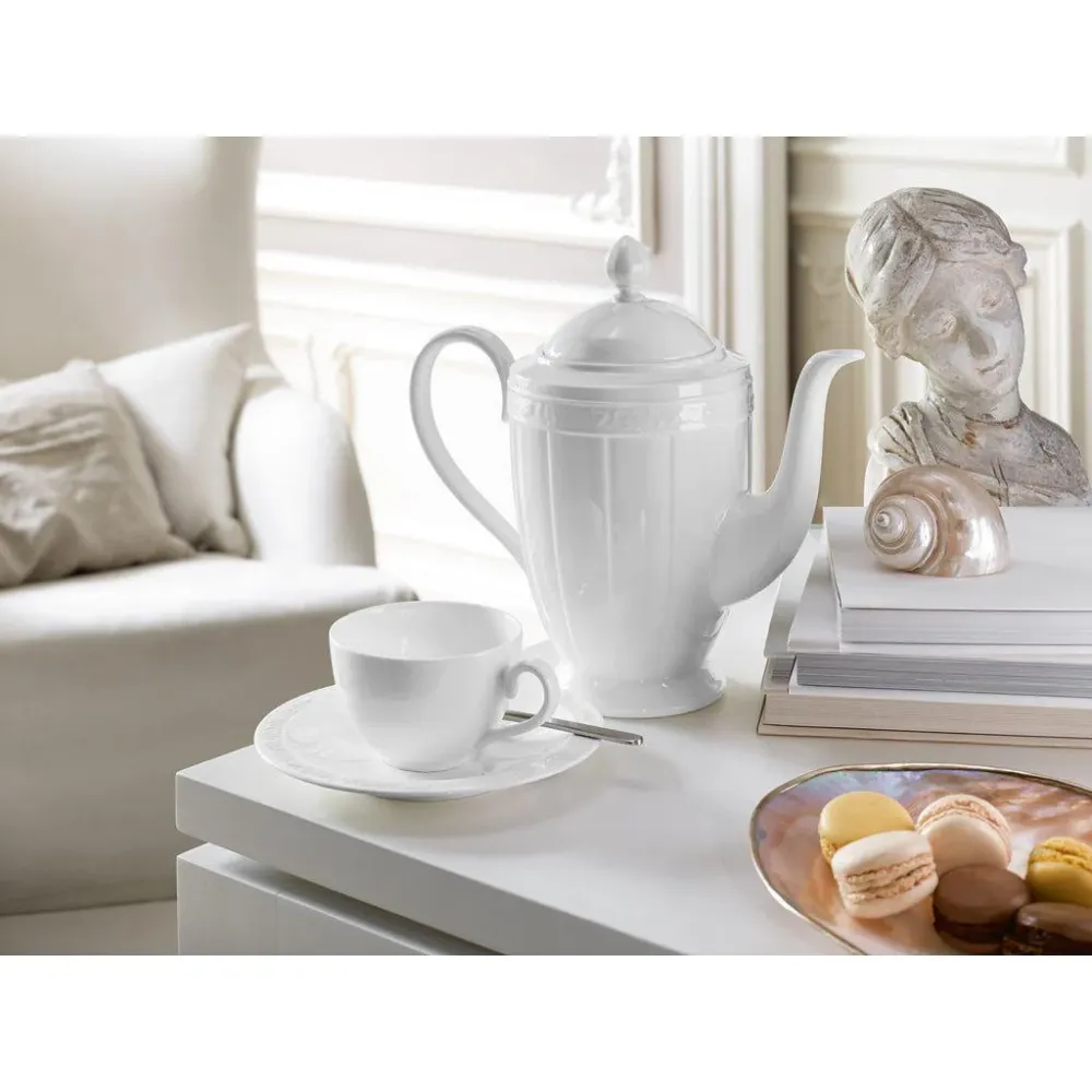 Villeroy & Boch White Pearl Kaffekanna 6 pers. 1.2 l