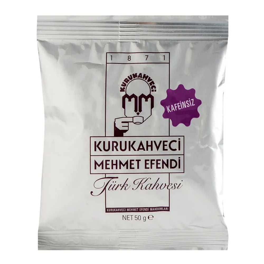 Kurukahveci Mehmet Efendi Kaffein gratis turkiskt kaffe - 1.76oz