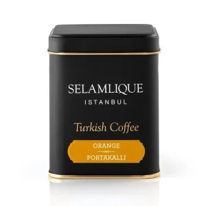 Selamlique turkiskt kaffe med orange - 4,41 oz