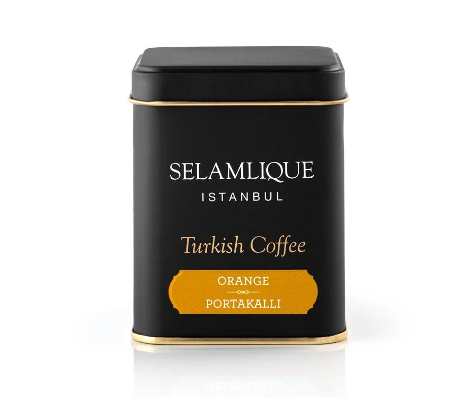 Selamlique turkiskt kaffe med orange - 4,41 oz