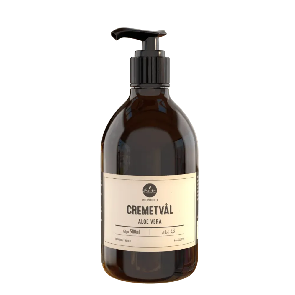 Bruka Cremetvål Aloe Vera 500ml