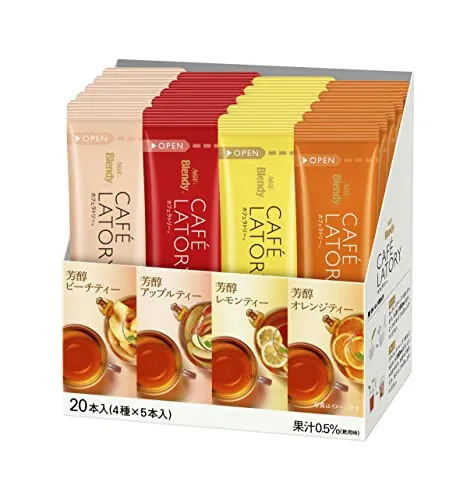 AGF Blendy Coffeeratory Fruktte Assortiment 20 Stycken