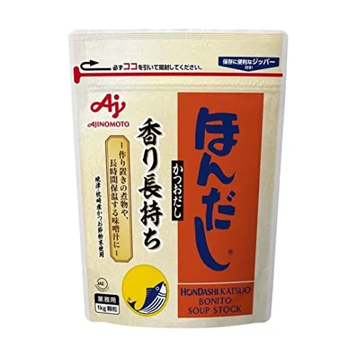 Ajinomoto HONHODASHI Katsuo Dashi 1Kg - Dashi Buljongpulver - 1 Kg