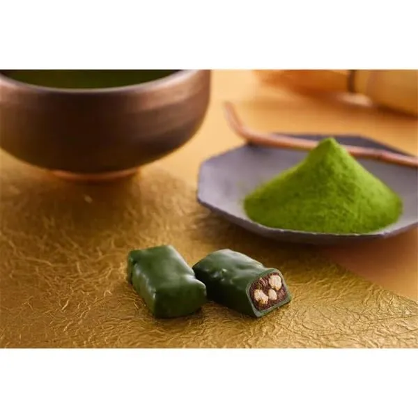 Black Thunder Rich Matcha kakor presentförpackning 8 st Kyoto Limited