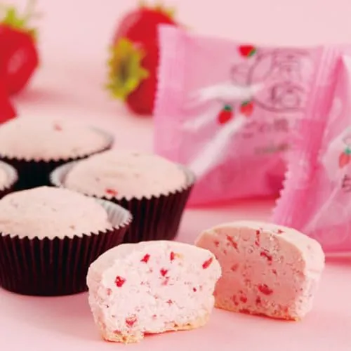Ginza Colombin Baked Strawberry Choklad 12 Bitar Tochiotome Senga Sengana
