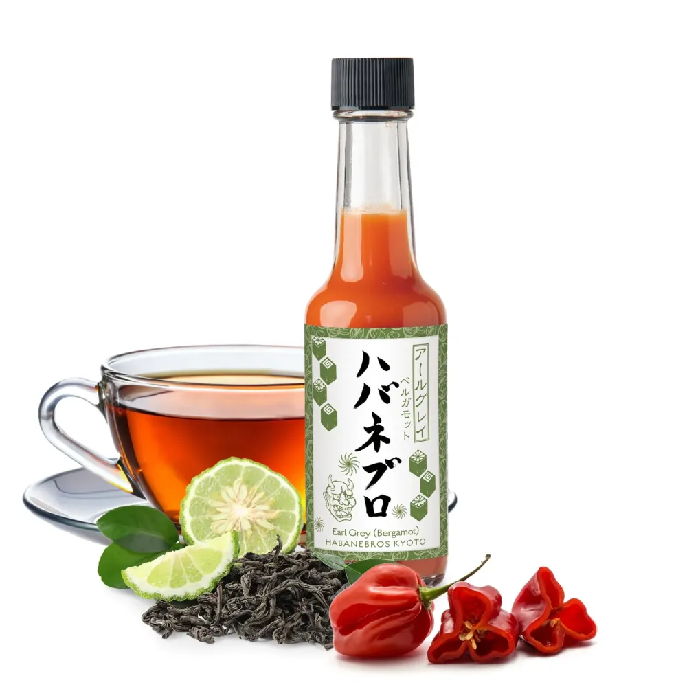 Habanebros Earl Grey habanero chilisås med bergamott 60 ml Kyoto