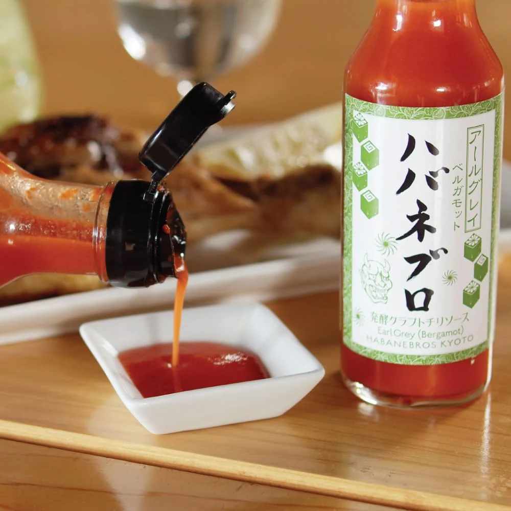 Habanebros Earl Grey habanero chilisås med bergamott 60 ml Kyoto