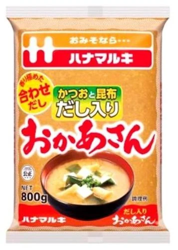 Hanamaruki Miso Soppa Dashiiri Okaasan 800g x 2