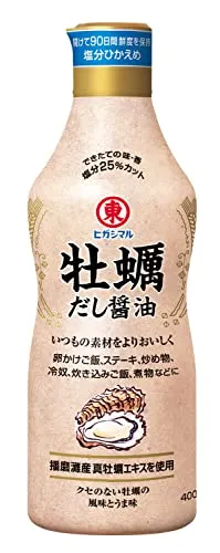 Higashimaru Shoyu Ostron Dashi Shoyu 400ml x 3 Flaskor