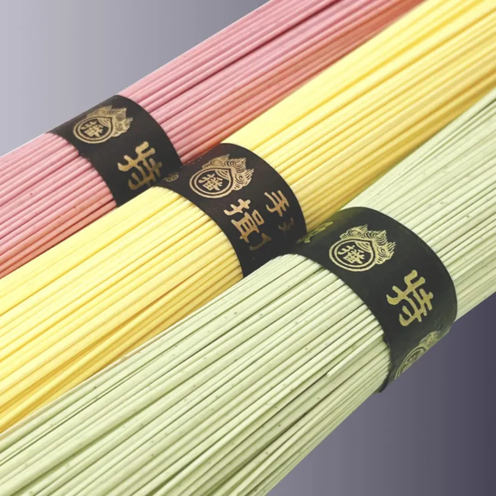 Ibonoito Somen Nudlar Premium Färgglad Hana Gåvoförpackning 250g x 5