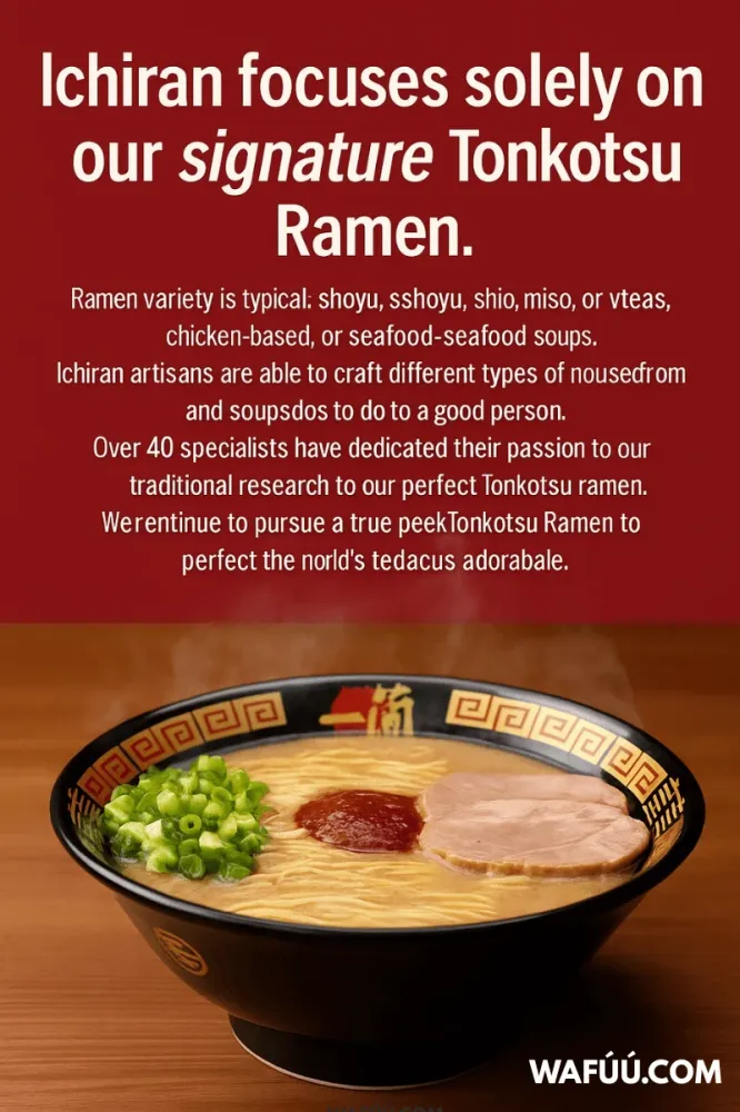 Ichiran Tonkotsu Ramen Spicy 130g×12st