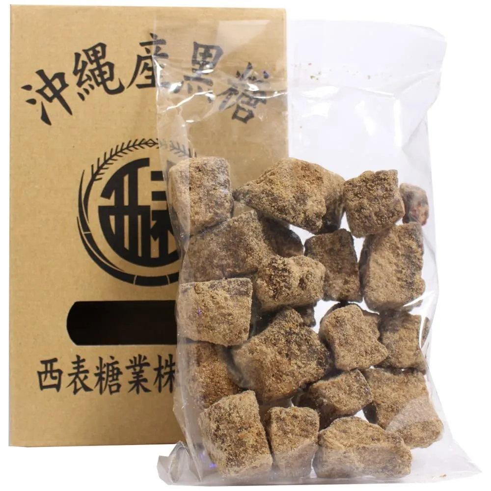Iriomote Brunt Sockerblock 200g Made Japan