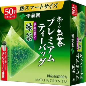 Ito En Oi Ocha Premium Japanskt Grönt Te Matcha Blandning 50 Påsar