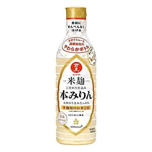 KIKKOMAN Manjyo Hon Mirin 450ml - Mirin med Rismalt