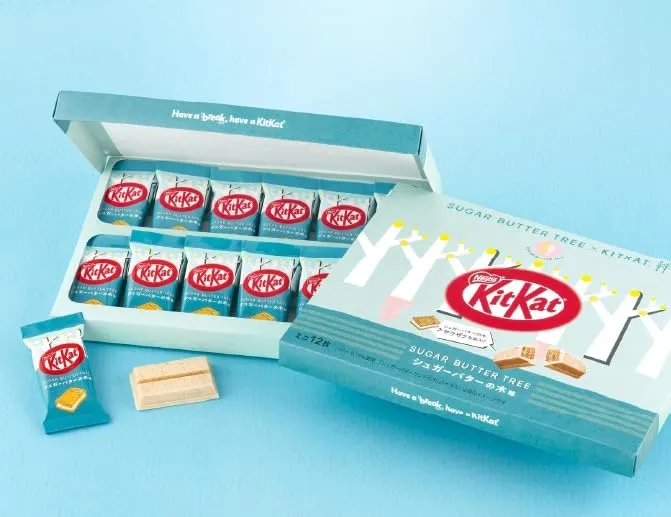 Kit Kat Mini 6 Stycken Socker Smör Trädsmak Tokyo Exklusiv