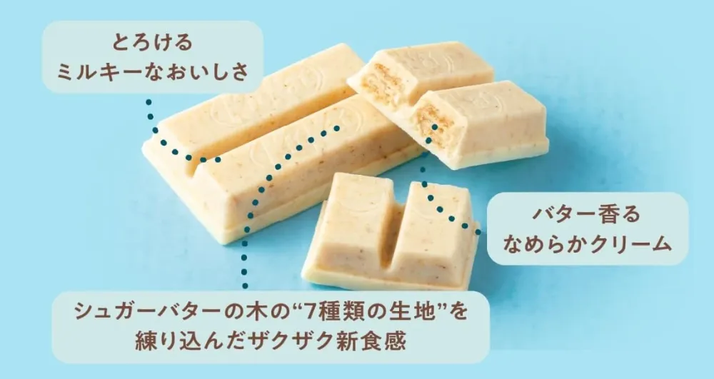 Kit Kat Mini 6 Stycken Socker Smör Trädsmak Tokyo Exklusiv