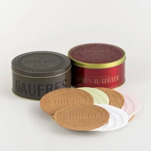 Kobe Fugetsudo Gaufre Duo Goutte D30 - Gaufres med Vanilj, Jordgubb, Choklad