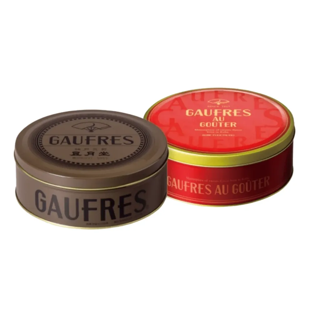 Kobe Fugetsudo Gaufres Gaufre Duo Goutte D20 Vanilj, Jordgubb, Choklad