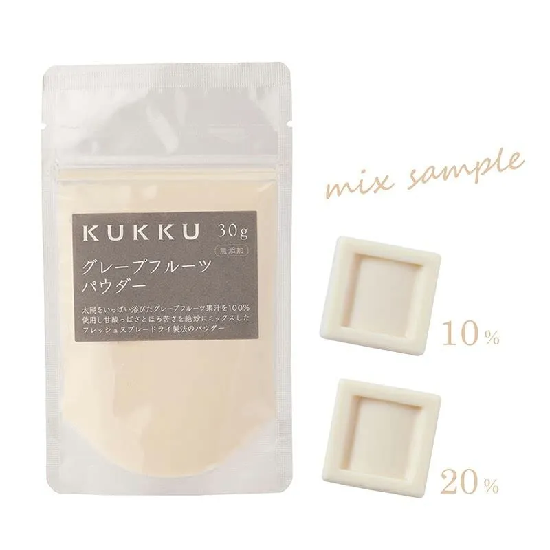 KUKKU Grapefruktpulver 30g Tillsatsfritt Fruktpulver