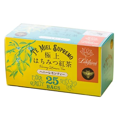 Lakshimi Superfin Honungsvit Te - Honung Citron Te 25 Teabags
