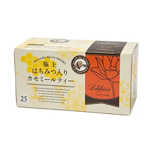 Lakshmi Kamomillte med Premium Honung 25 Teabags