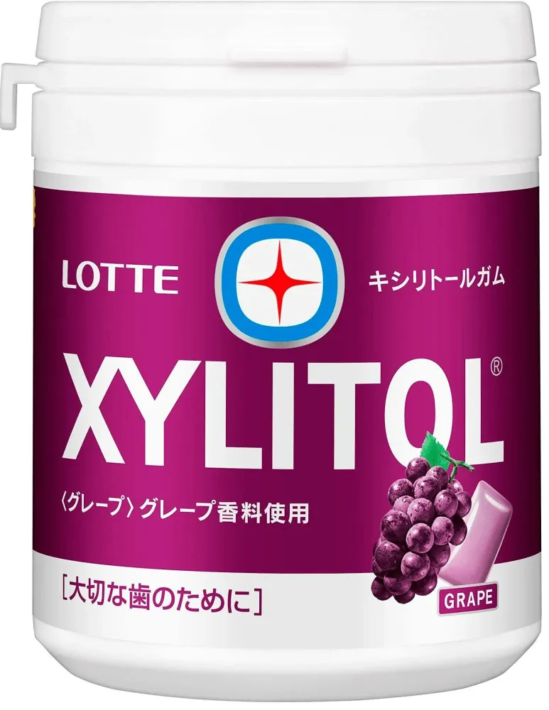 LOTTE XYLITOL GUM (DRUVA) Familjeflaska 143g