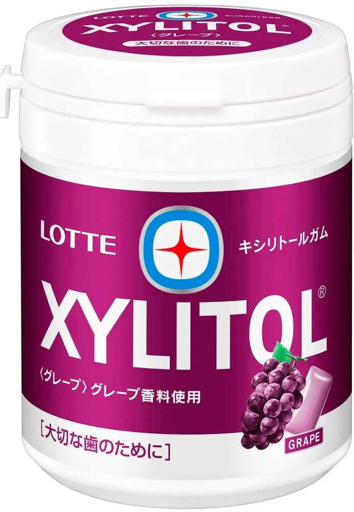 LOTTE XYLITOL GUM (DRUVA) Familjeflaska 143g