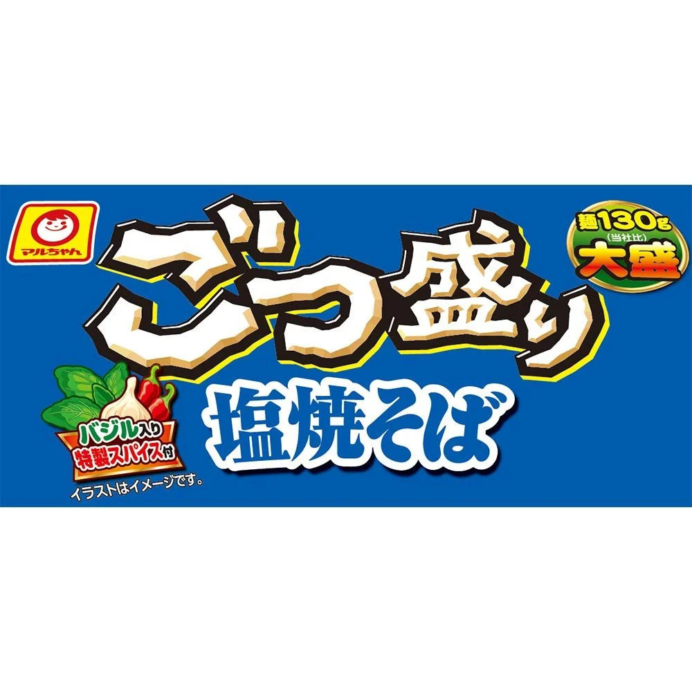 Maruchan Gotsumori Saltad Yakisoba 156g x 12 Förpackningar