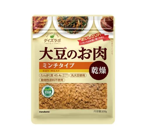 Marukome Daize Labo Sojabönskött Torkat Hackat 100g