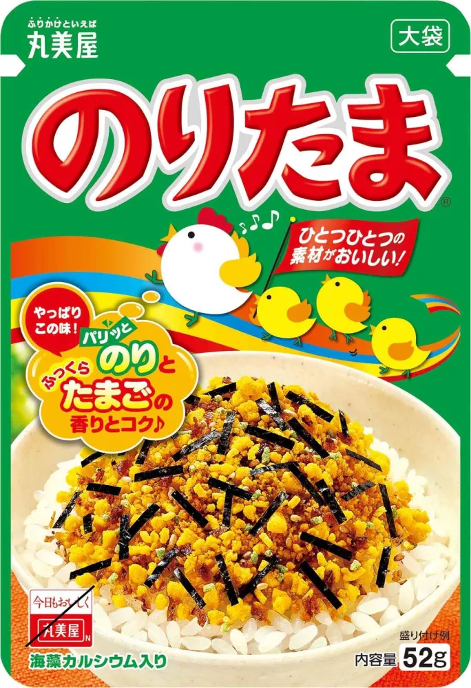 Marumiya Noritama Furikake Ris Kryddning Stor Förpackning 52g