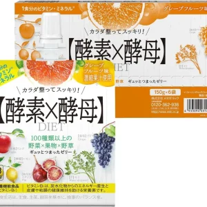 MDCMetabolic Dietgelé med jäst och enzymer, grapefrukt, påse, 6-pack