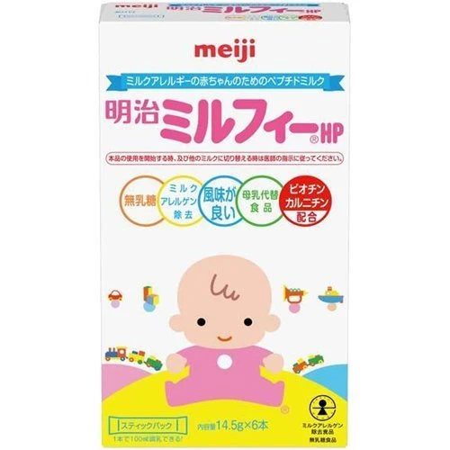 Meiji Milfy HP Stick Pack Mjölkformel 14,5g x 6