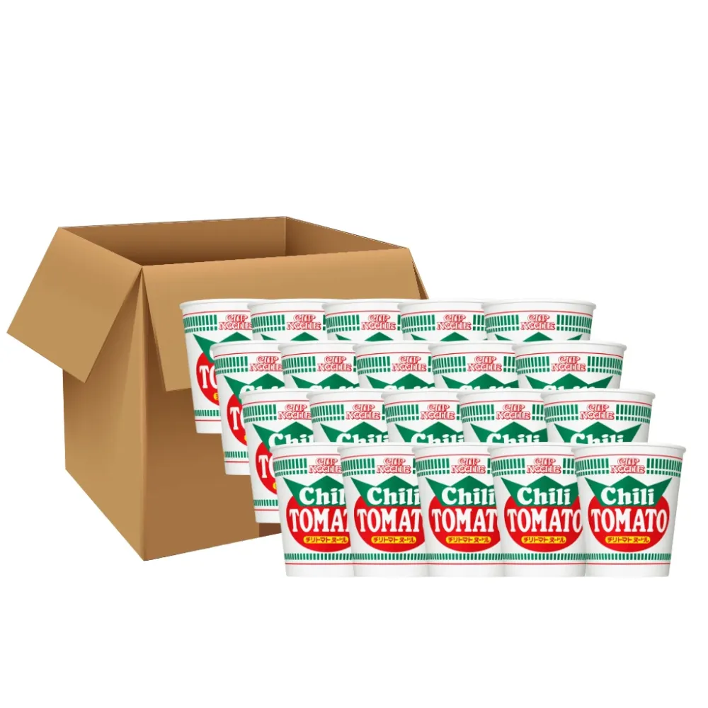Nissin Cup Noodle Chili Tomat 76g X 20 Koppar