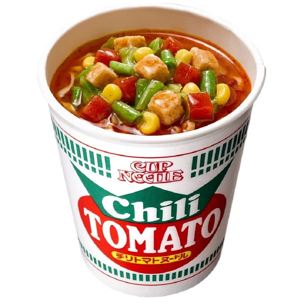 Nissin Cup Noodle Chili Tomat 76g X 20 Koppar