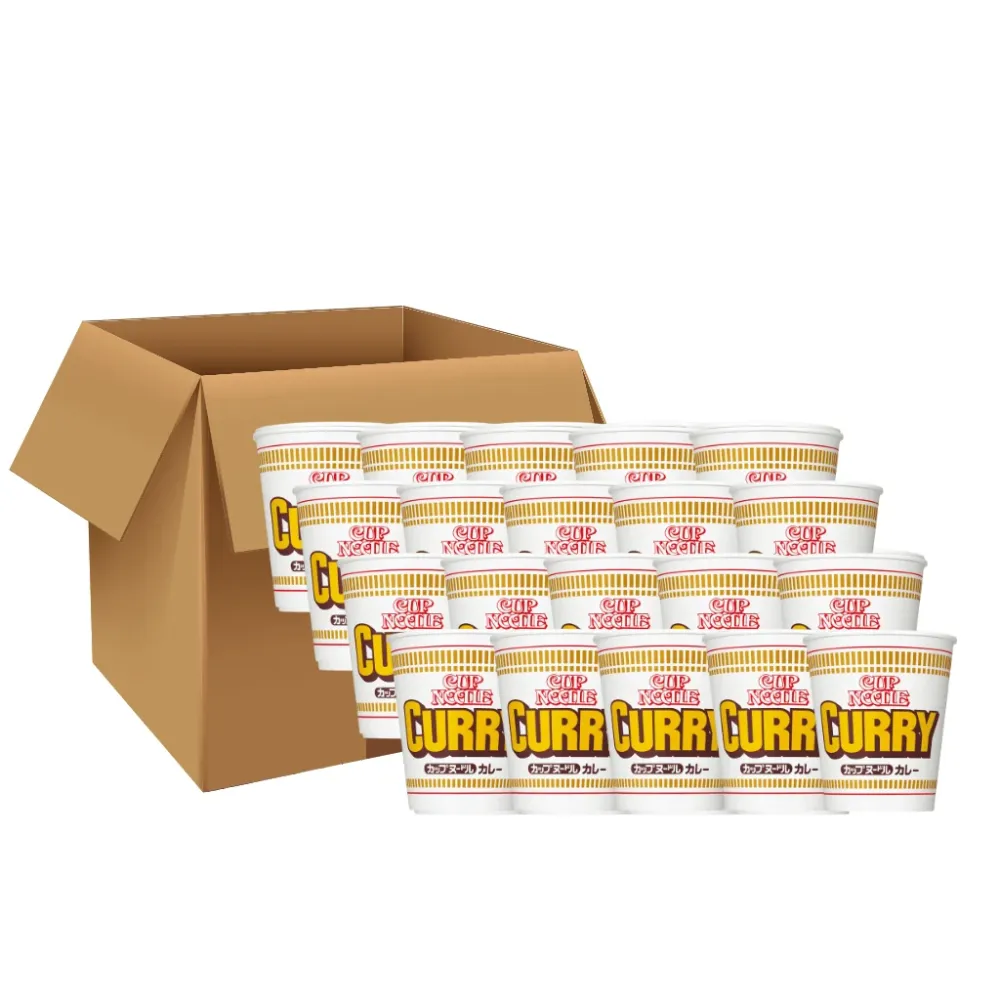 Nissin Cup Noodle Curry 87g X 20 Koppar Made Japan