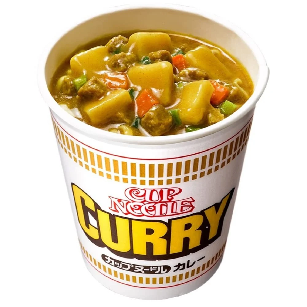 Nissin Cup Noodle Curry 87g X 20 Koppar Made Japan